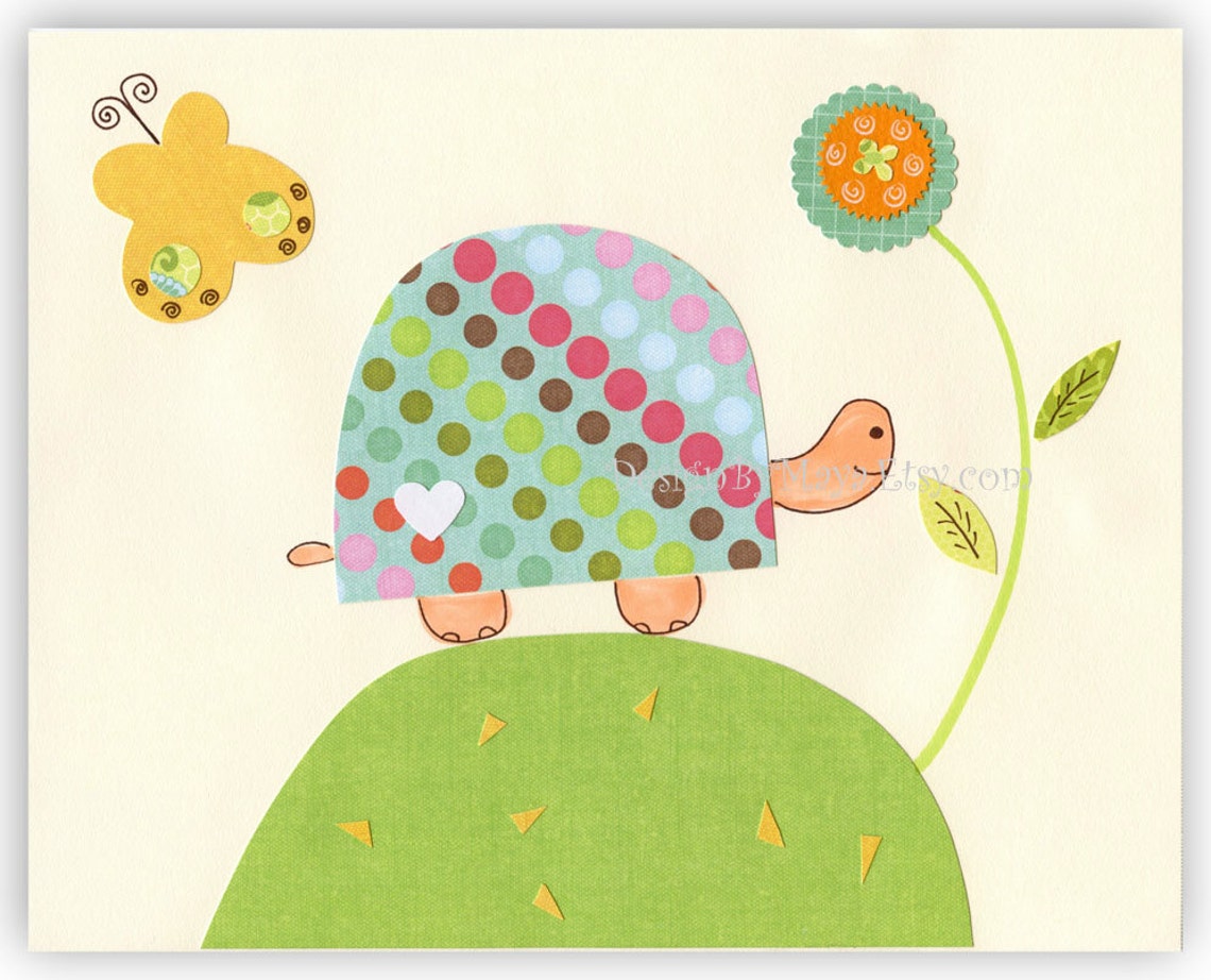 Baby Girl Room Decor Nursery Art Giraffe Owl Bird...pretty Etsy