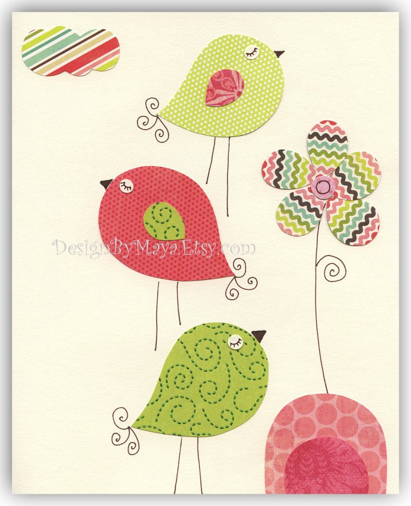 Baby room art print Nursery wall art baby girl nursery love Etsy