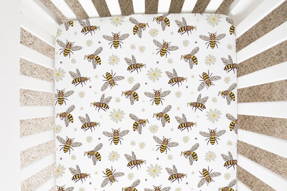 Daisy crib bedding sale