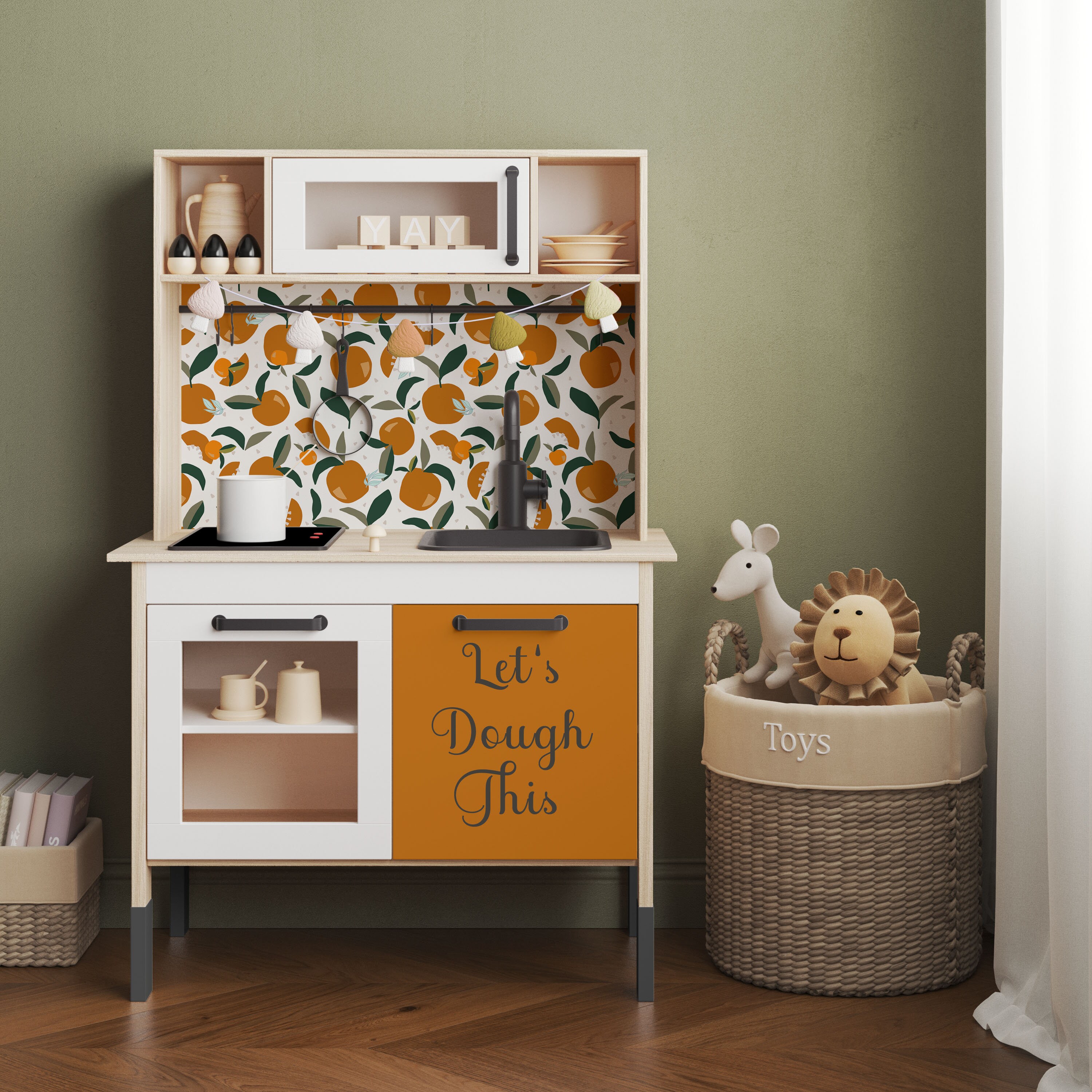 Ikea play kitchen sticker set outlet
