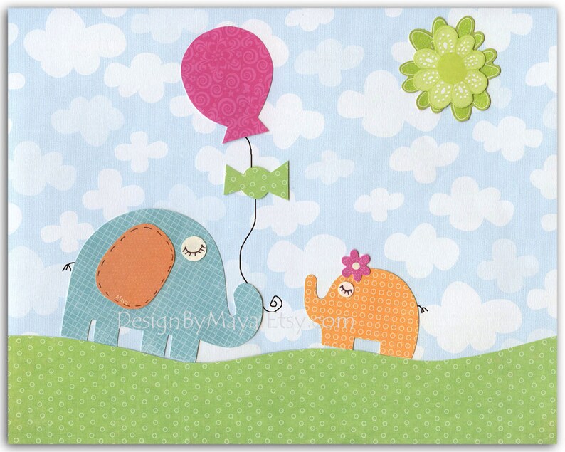 Baby Room Wall Art Nursery Wall Art Decor Set of 4 Prints Etsy