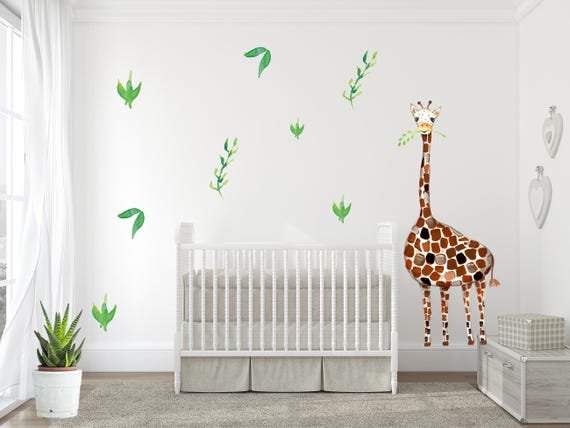 giraffe decor for baby room