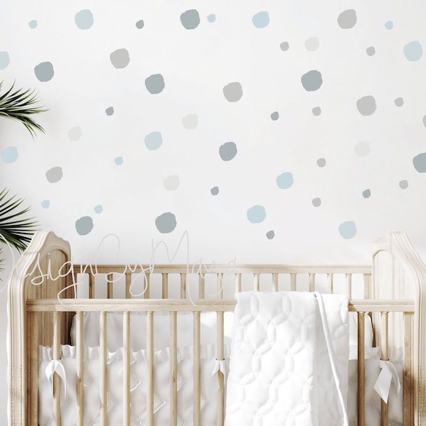 Blue Grey Nursery Etsy