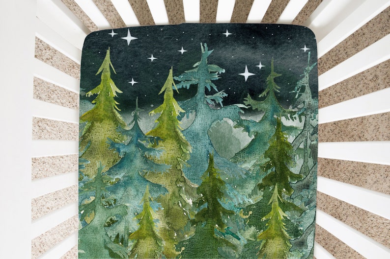 Nursery Rhymes Sheet Minky Jersey Bedding Personalized Nursery Etsy