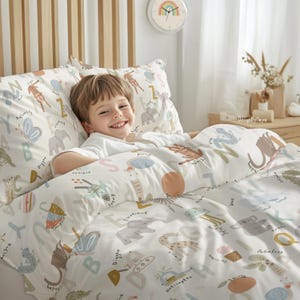 Manta con letras, edredón con mapa del mundo, edredón de granja, ropa de cama de animales de granero, edredón de granja, edredón de pinos, elegante, granero campestre