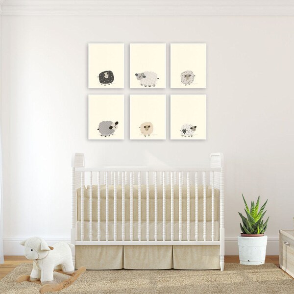 Lamb Nursery Decor Etsy