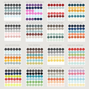 Baby Nursery Wall Decals, Vinyl Polka dots, Baby Nursery Wall Decal, Kids Decals, Modern Nursery Wall Decal, Children room art, hand drawn