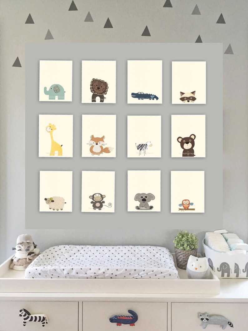 Baby Nursery Art Nursery Art Decor Closeup Portraits Baby Etsy
