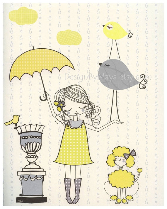 Nursery Wall Art Print Baby Room Decor Baby Room Paris Metro Set Of 3 8x10 Shabby Chic Vintage Style Nursery Yellow And Gray