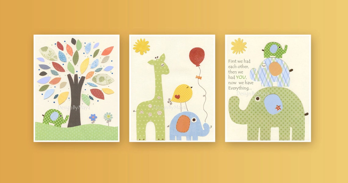 Nursery Decor Baby Room Art Nursery Wall Art Nursery Art Etsy