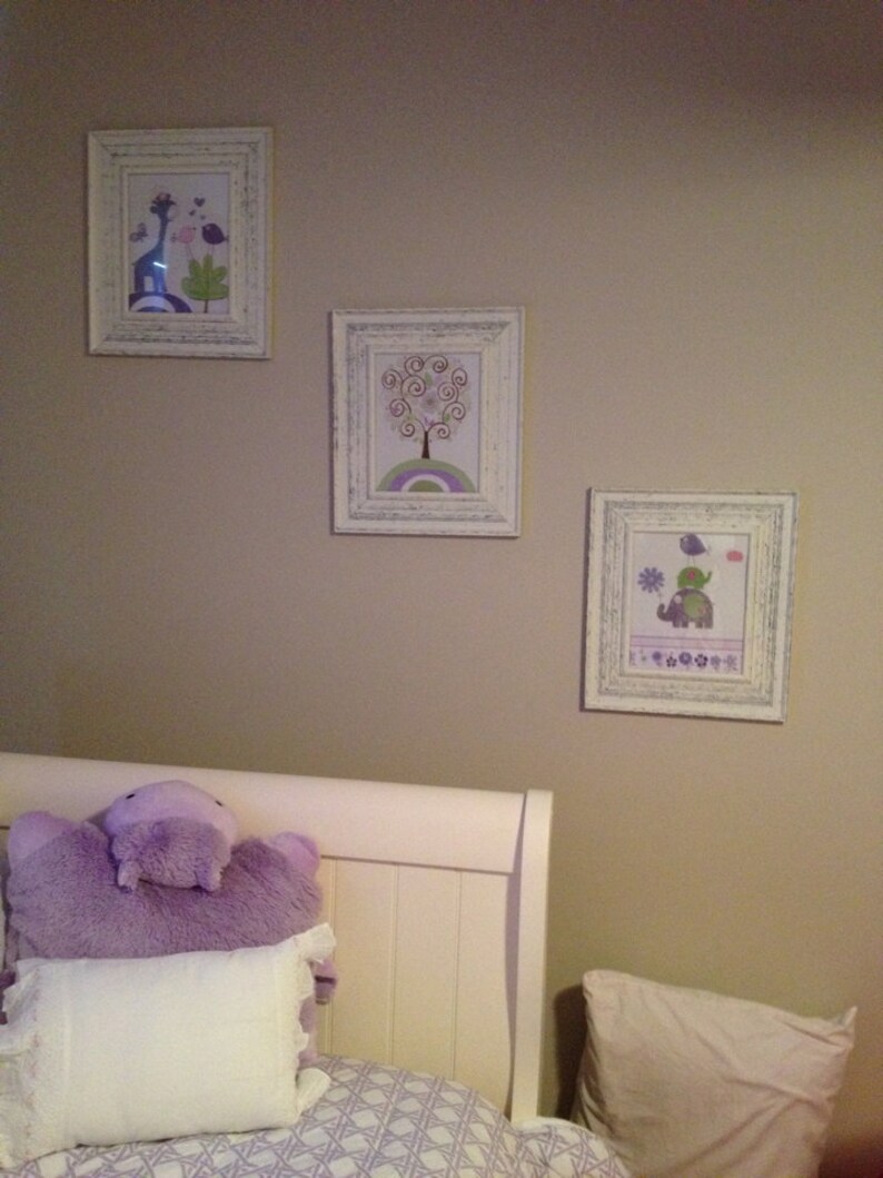 Baby Girl Room Decor Nursery Wall Art Set of 3 11x14..match Etsy