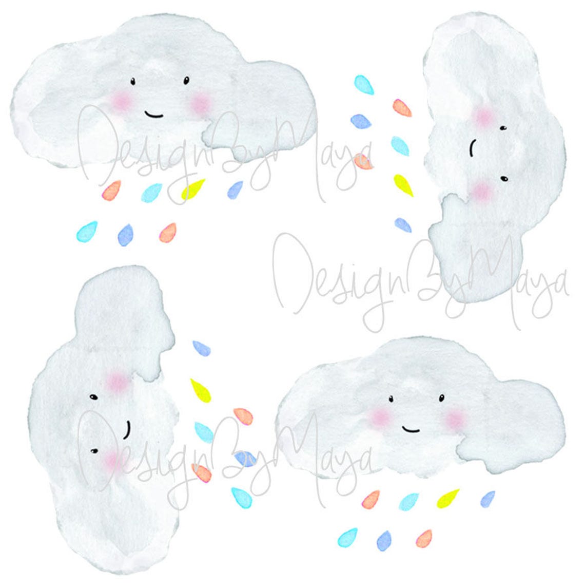 Baby Room Decal Nursery Wall Decals Sunshine Sun Rainbow Etsy