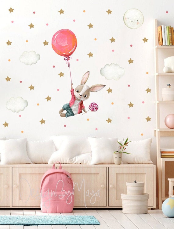 Bunny hotsell decals nursery