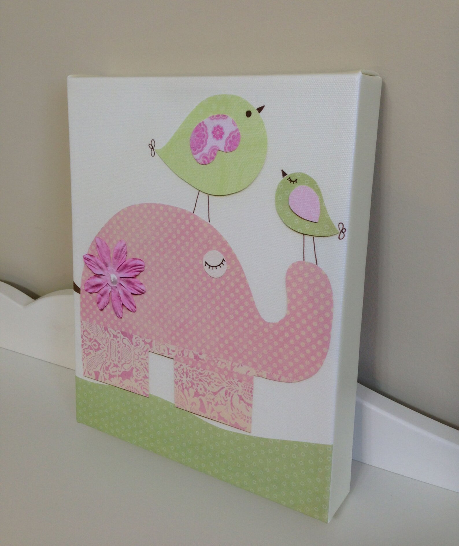 Baby Girl Room Decor Nursery Wall Art Canvas Baby Girll Room Etsy