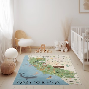 Kelim Teppich, Teppich Kinderzimmer Wald, Teppich Weltkarte, Filzteppich Kinderzimmer, Kinderteppich, Spielteppich, Spielteppich, Spielteppich, Kinderzimmerteppich