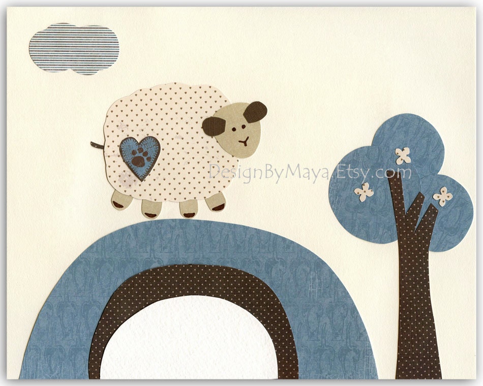 Nursery Art Baby Nursery Decor Nursery Wall Art // ABC // Etsy