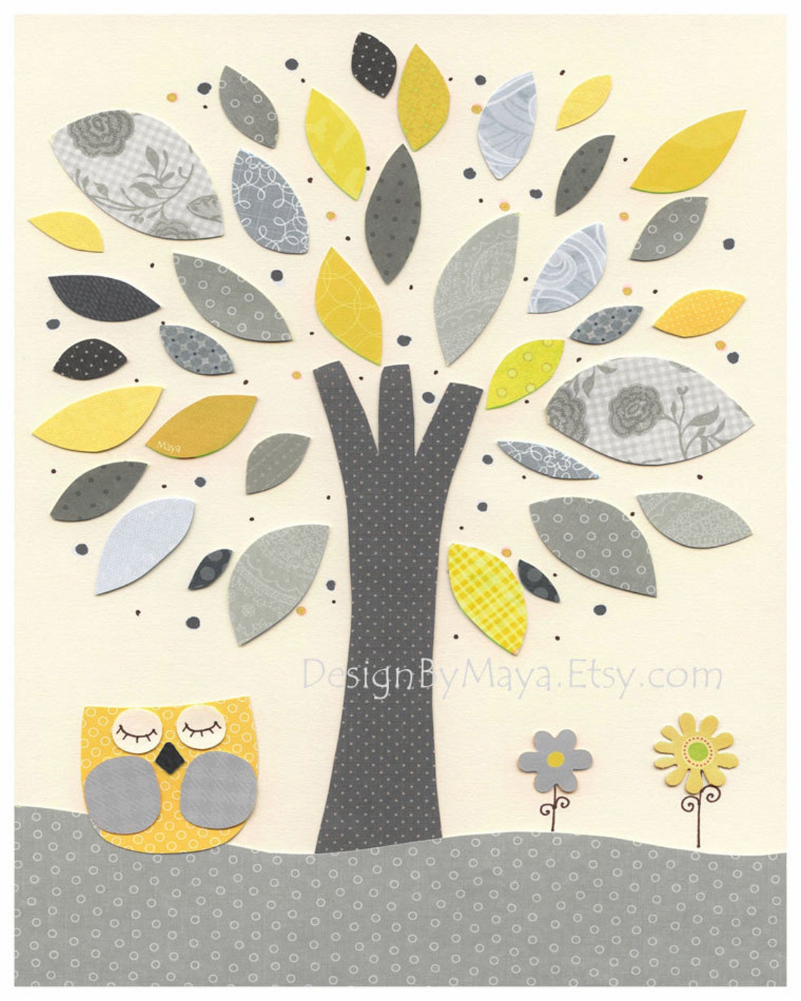 Kids Wall Art Nursery Decor // Baby Boy Room Art // Set of 4 Etsy