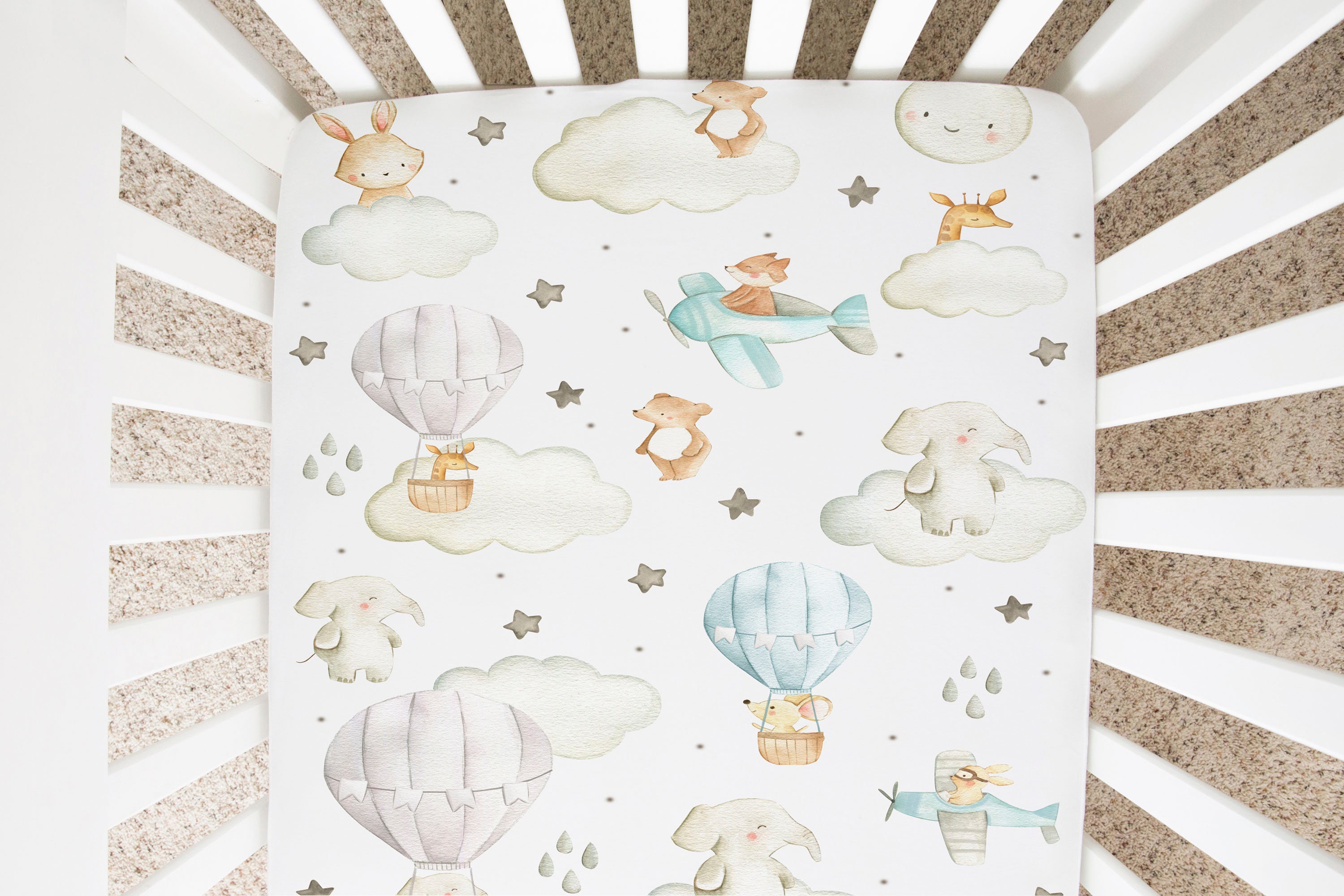 hot air balloon crib