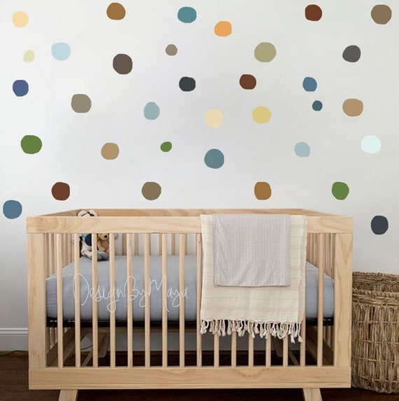 scandi nursery wall stickers