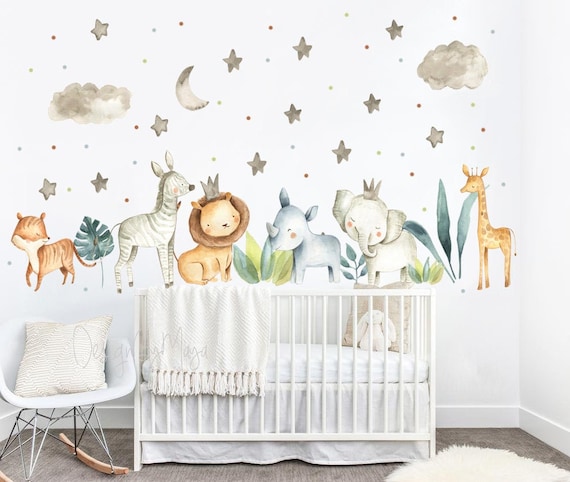 Stickers safari enfant – Déco Chambre Bébé