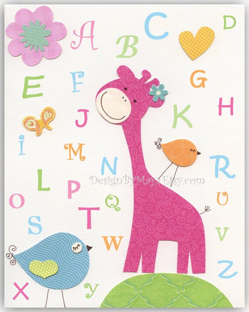 Baby Room Wall Art Nursery Wall Art Decor Set of 4 Prints - Etsy