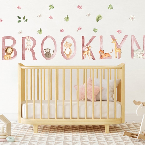 Girl Letter Wall Stickers Etsy