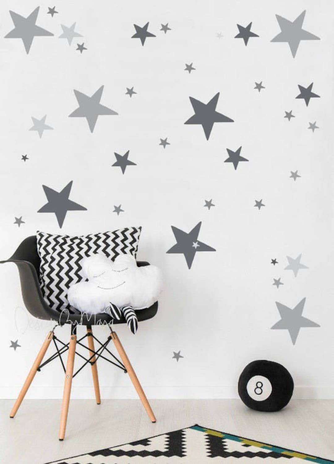 Star Wall Decals: Nursery Kids Room Decor - Etsy