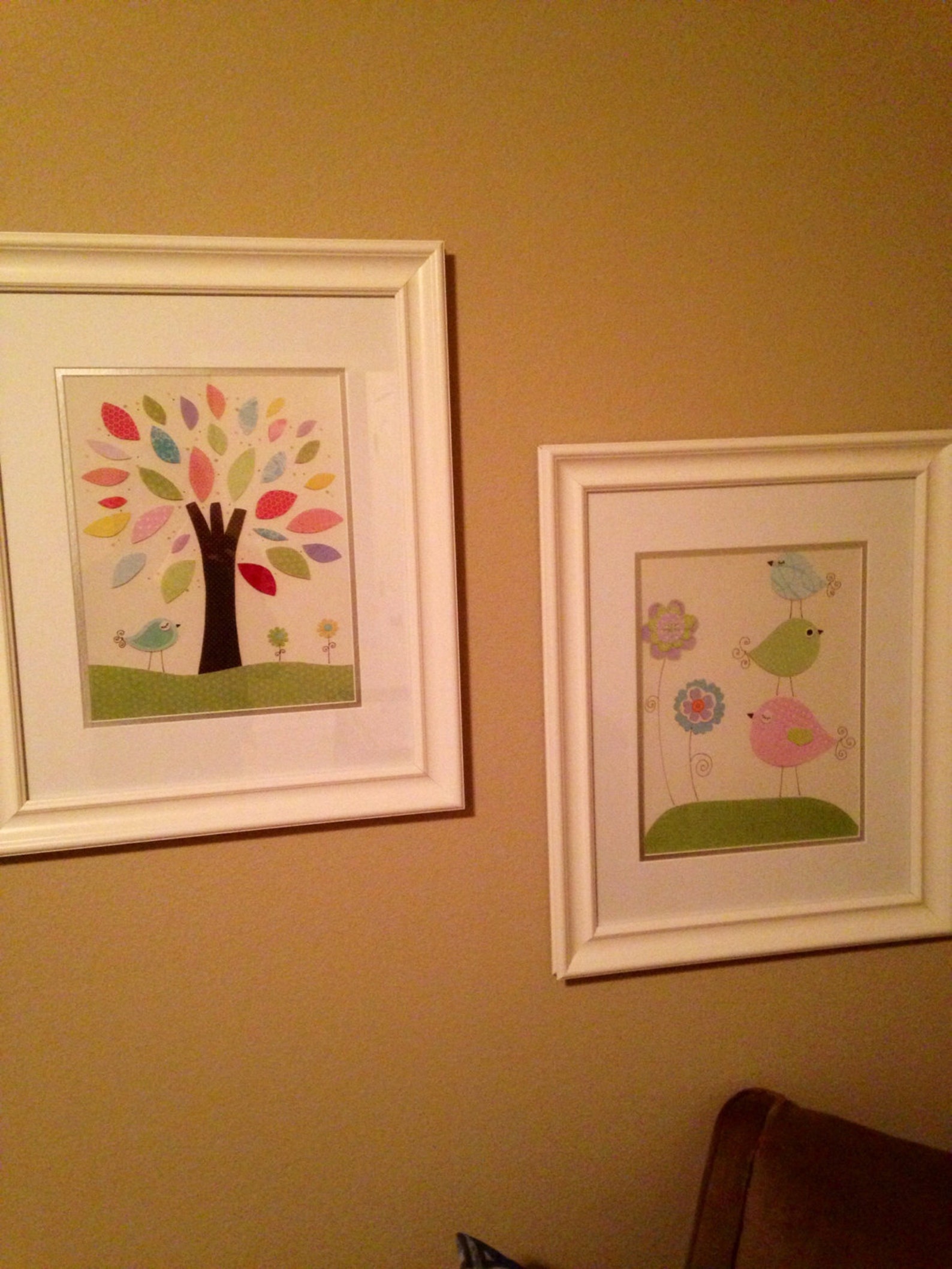 Baby Girl Art Nursery Wall Art Kids Wall Art Decor Pink Etsy