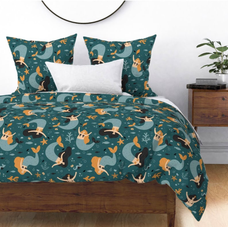 Safari Kids Comforter, Whimsical Forest Duvet, Woodland Theme Bedding