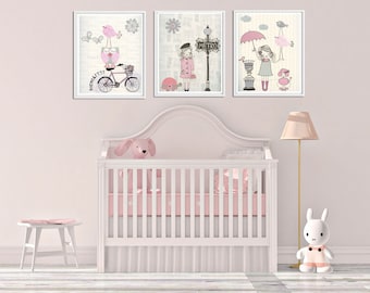 Paris Nursery Etsy