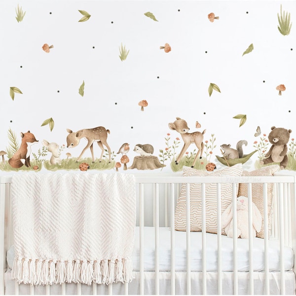 Forest Theme Nursery Etsy