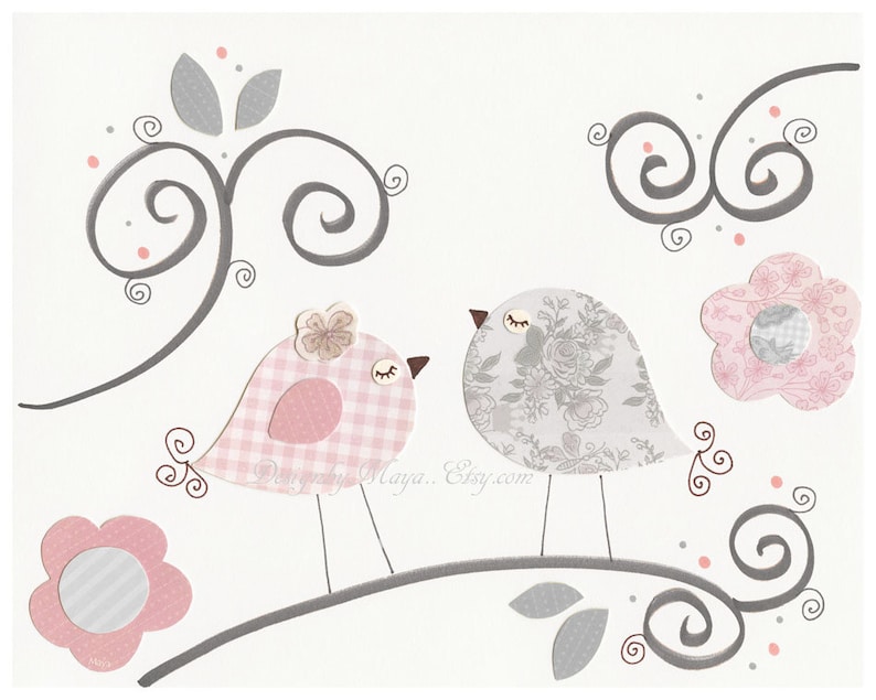 Baby Girl Nursery Decor Girl Nursery Art Nursery Wall Art Etsy