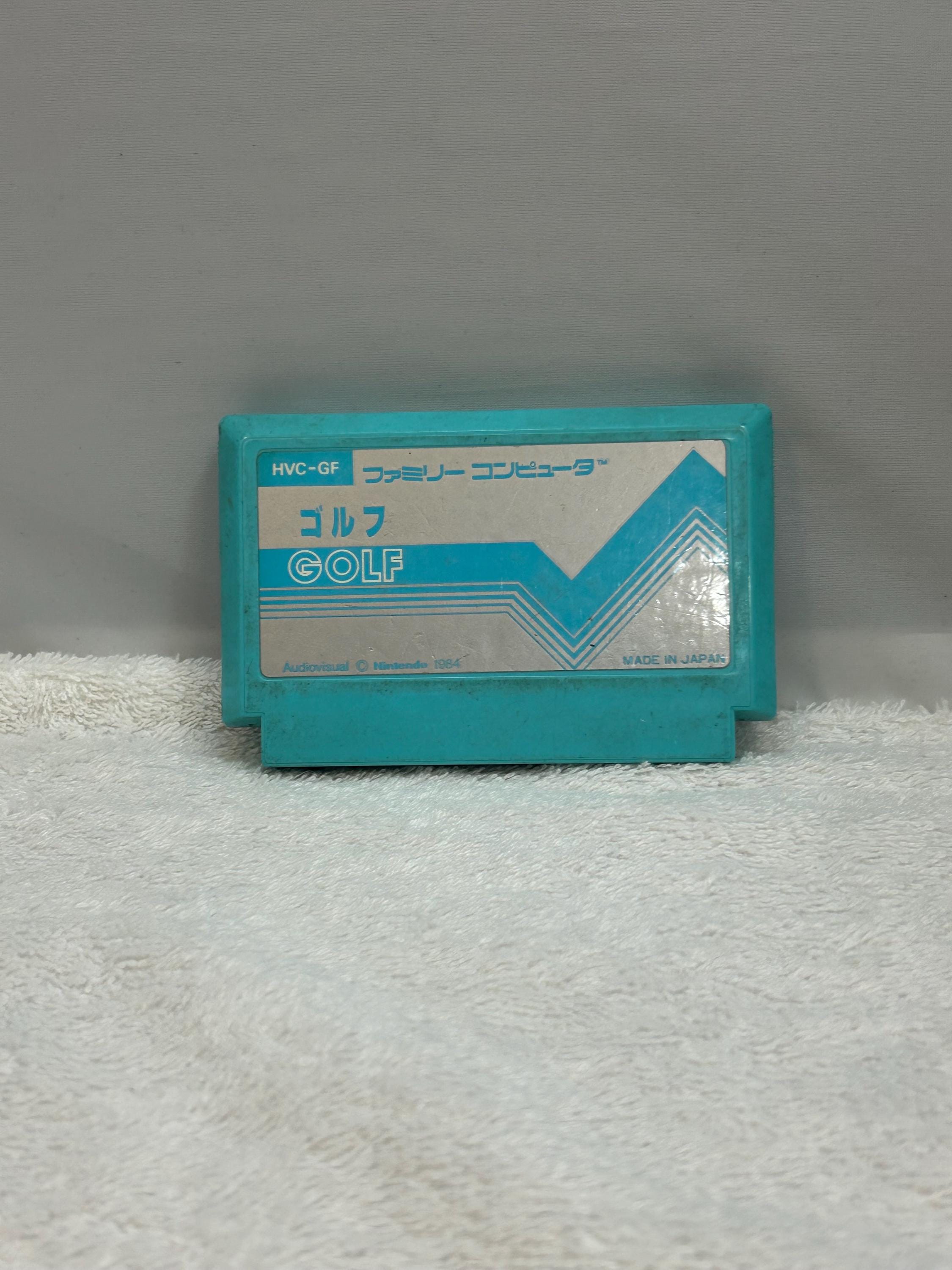 Vintage Nintendo Golf Famicom Cartridge 1984 Retro Japanese Video Game Untested Classic Collector Item for NES Fans