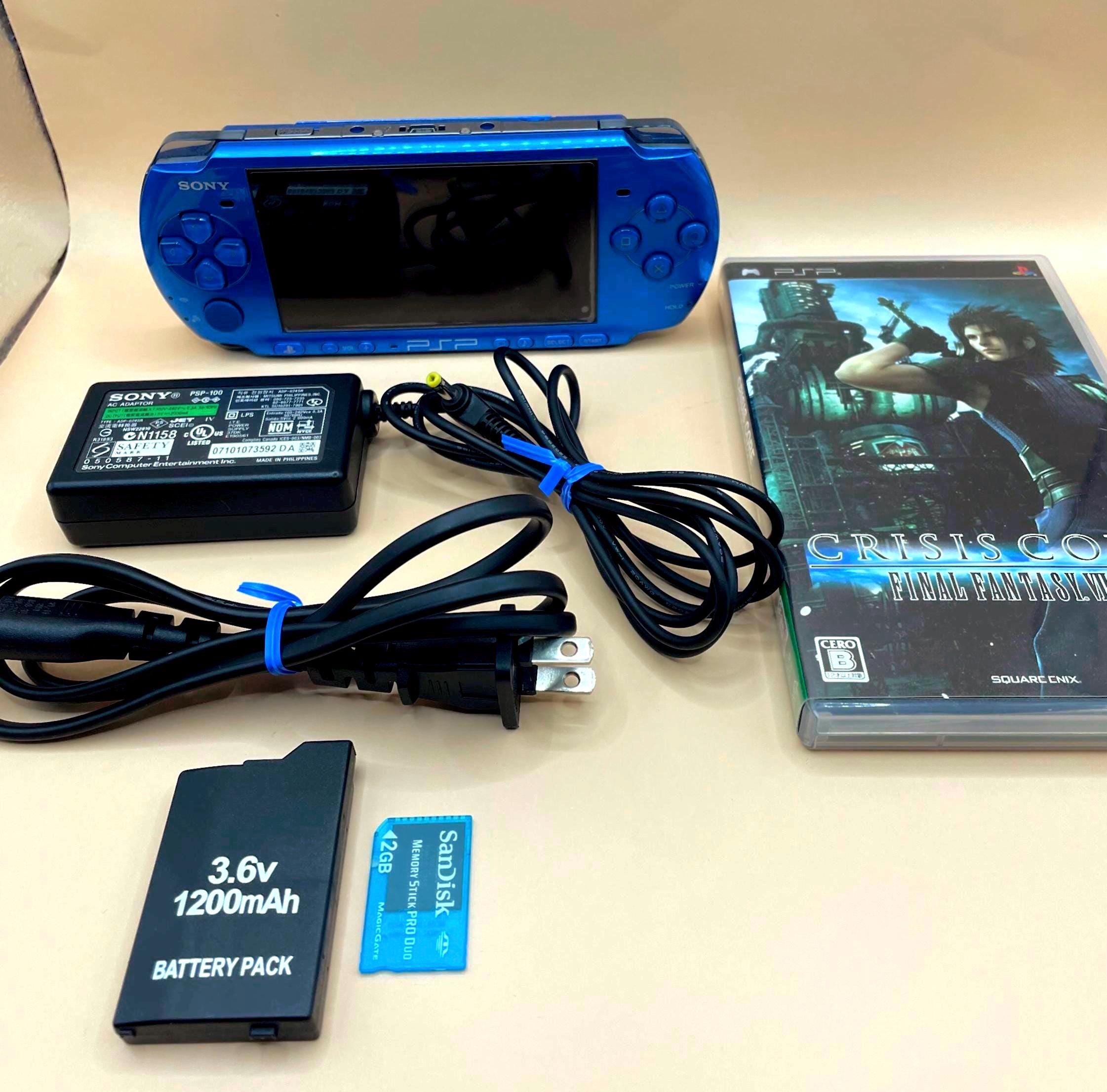 PSP-3000 ウイニングイレブンデザイン⭐︎カバー付き、バッテリーなし