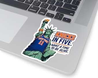 Champions - Knicks - Finals - Klistermärke - Vattentätt - Gåva - New York - NBA, Gåva till vänner