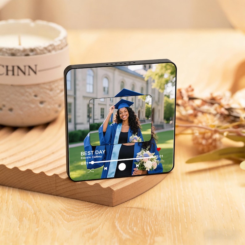 Christmas Gifts Can Be Customized Picture Music Refrigerator Magnets for Home De