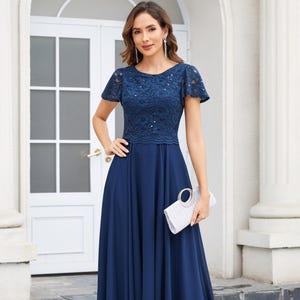 blue dress with ruffles at the bottom Organza Ruffle Wedding & Gowns A-line Scoop Sleeveless Straps this party dress will Garment Fit:MERMAID Size:46R