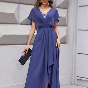 boho mother of the bride dresses australia Boho Mother of the Bride Dress: Earth Tone Lace Wrap Gown. Tulipcut with Lace Straps. Custom, Petite- Plus Size