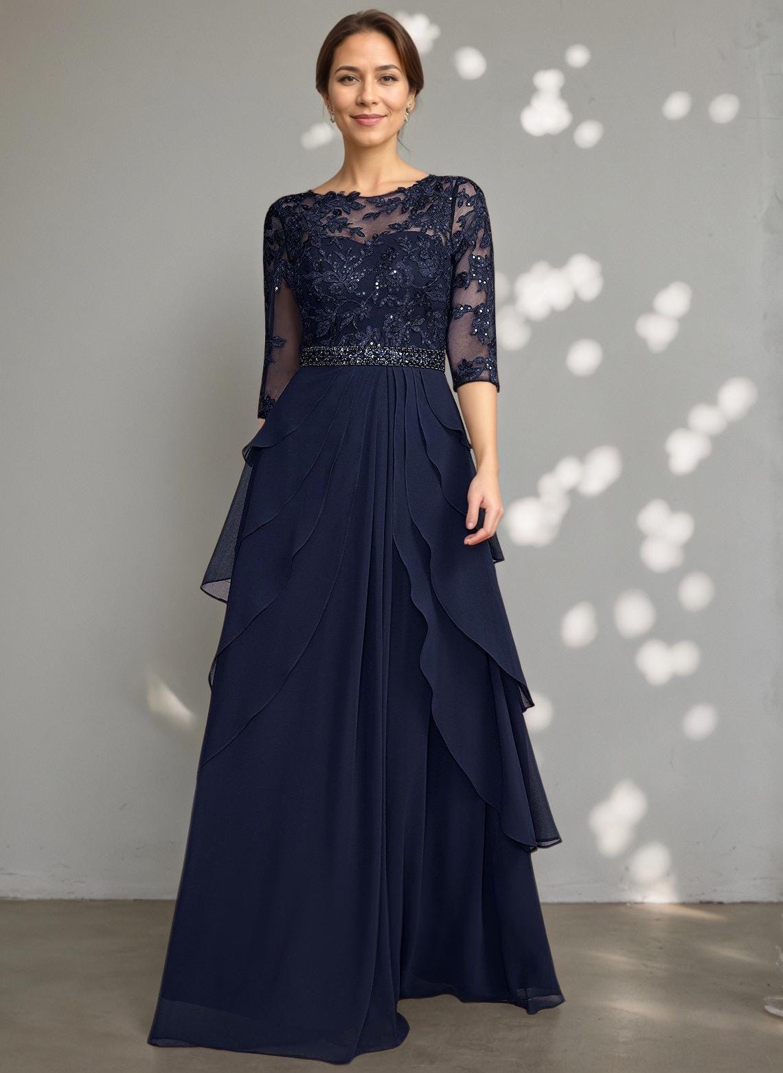 Lace Mother of the Bride Dress Canada