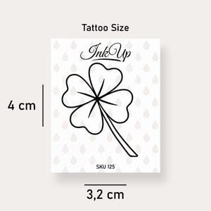 Temporary Tattoo Cloverleaf