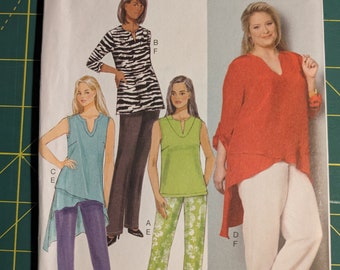 Butterick 6069 Sewing Pattern UNCUT Sizes 18W-24W