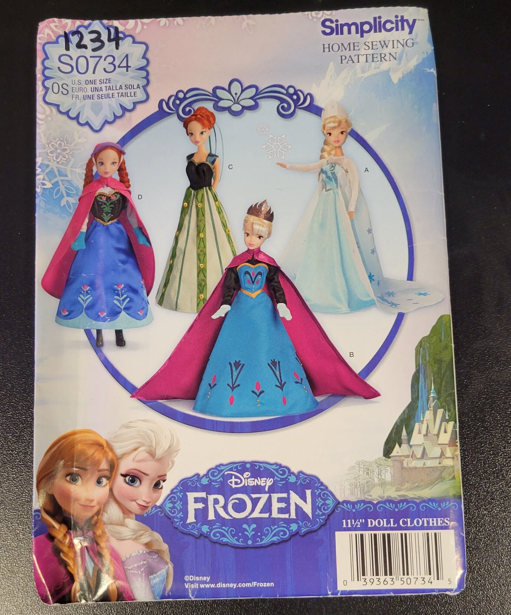 Disney Frozen 2 Fashion Doll Set (Anna, Elsa & Kristoff) , 10-11