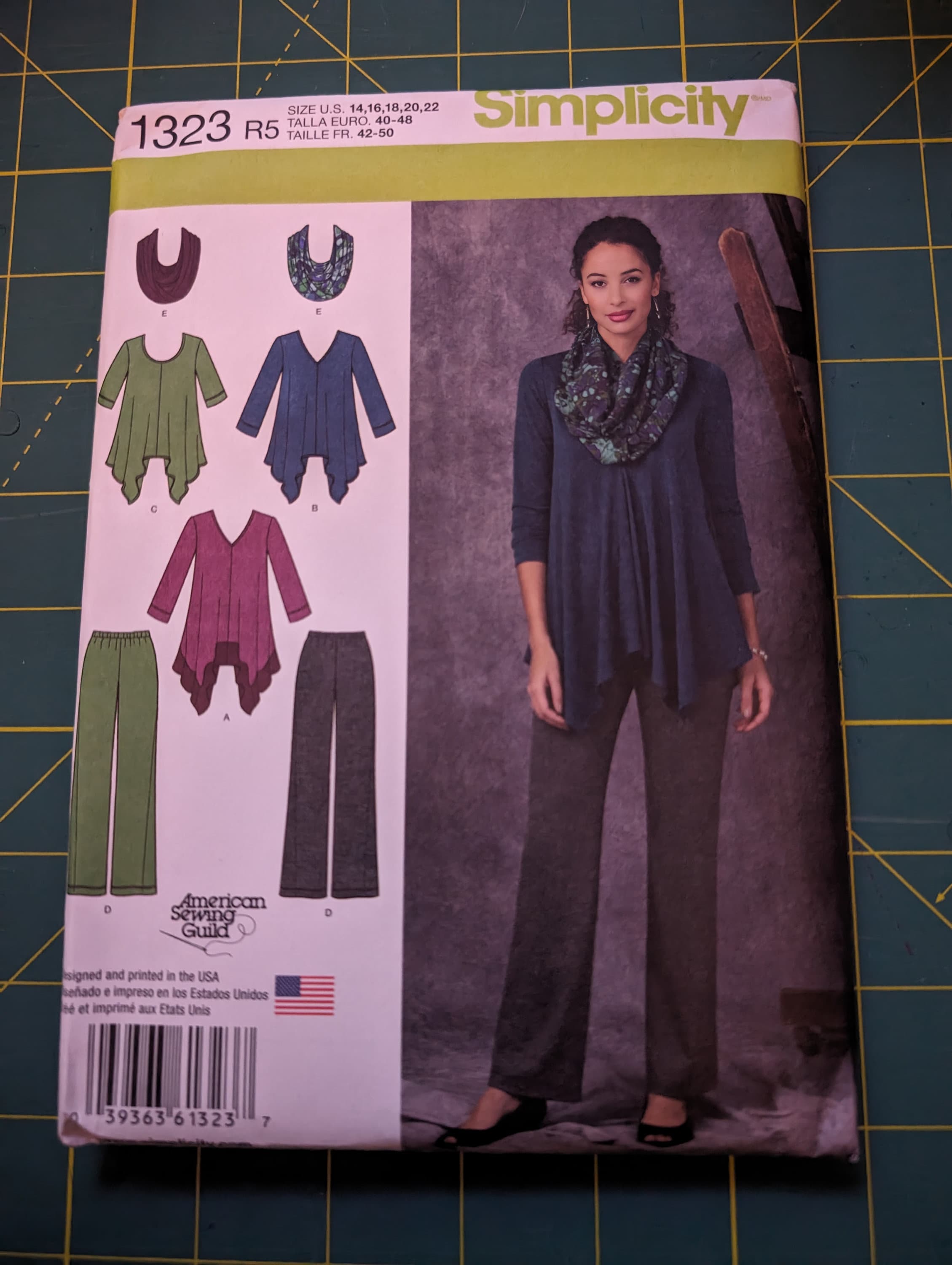 Simplicity 1323 Sewing Pattern UNCUT Sizes 14-22 - Etsy