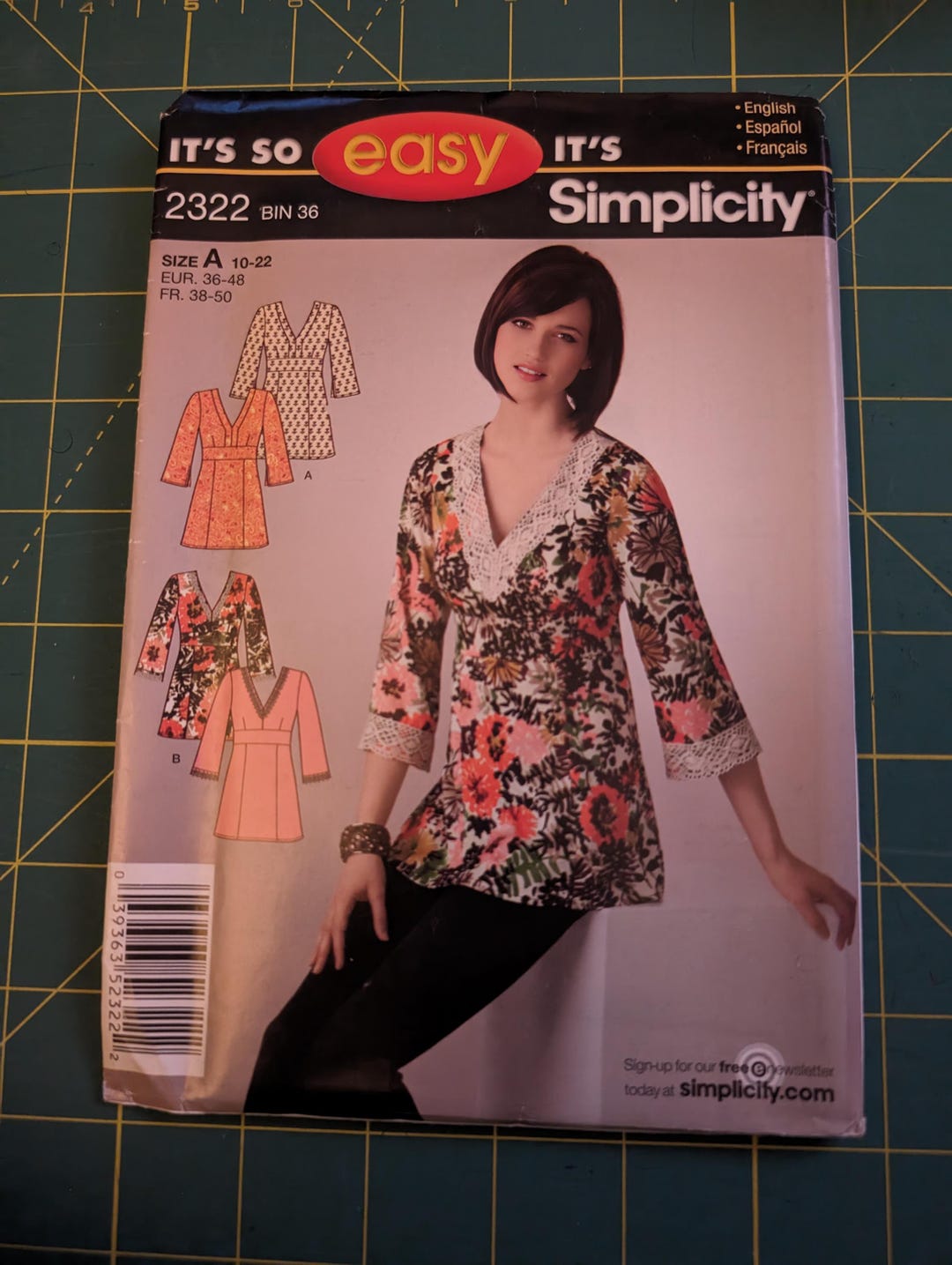 Simplicity 2322 Sewing Pattern UNCUT Sizes 10-22 - Etsy