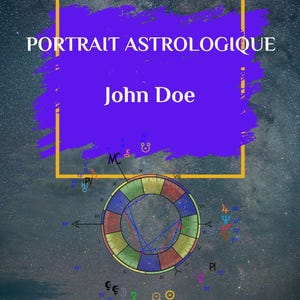 retrato astrológico, astrología humanística, retrato, interpretación personalizada, carta natal, tránsitos