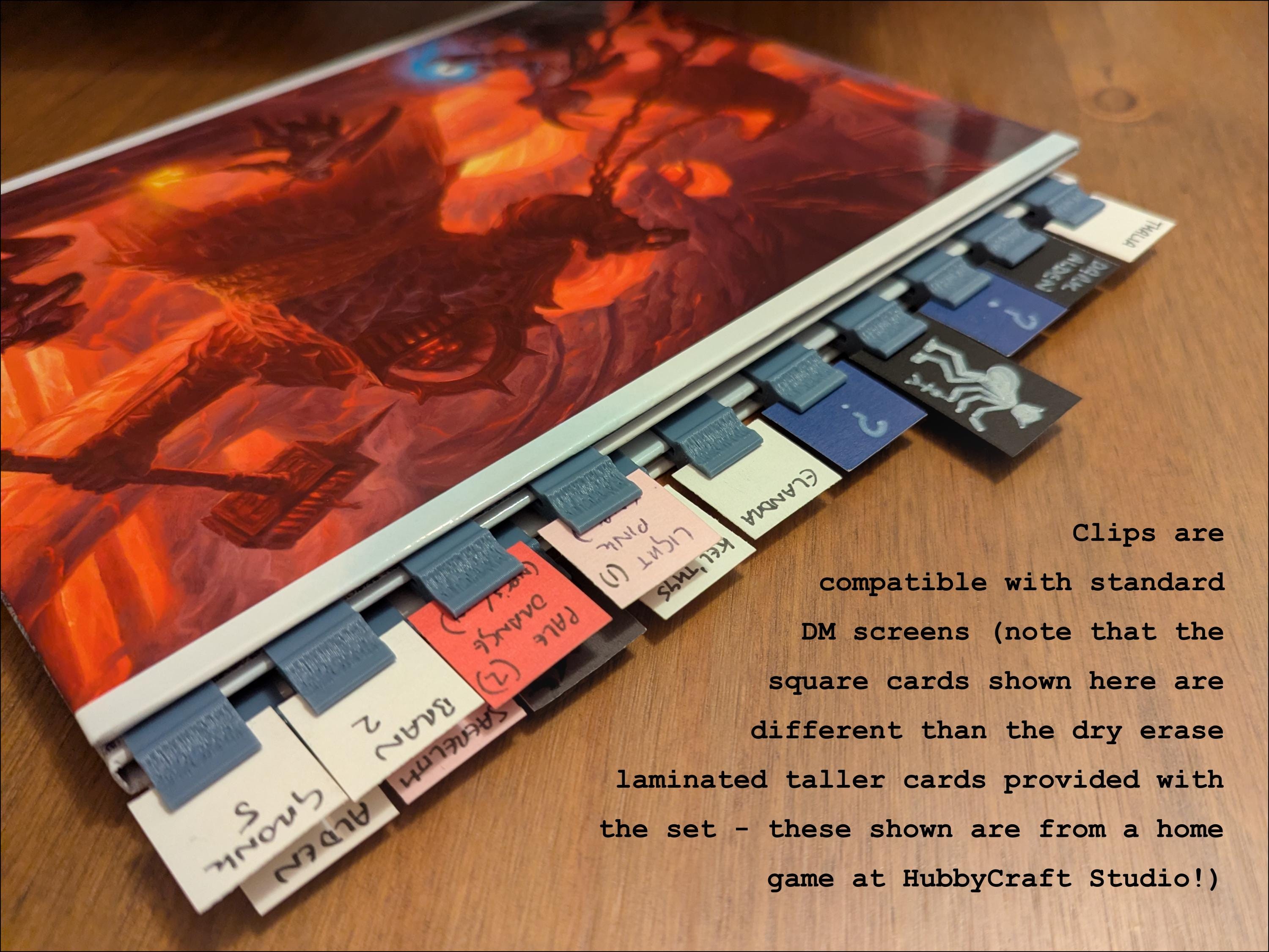 Customisable Dnd Initiative Tracker - Dungeon Master Combat Order Set ...