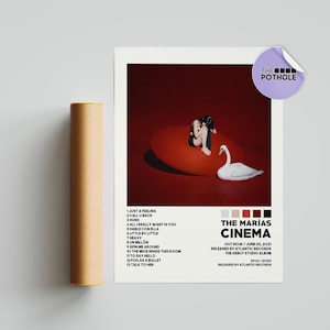 The Marias Posters, Cinema Poster, Album Cover Poster, Poster Print Wall Art, Custom Poster, Home Decor, The Marias