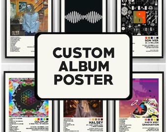 Request Your Own Album Choice / Custom Album Poster / Album Cover Posters / Album Art / Prints / Gift Idea