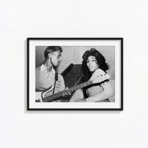 Poster di Tina Turner / Arte murale in bianco e nero di Tina Turner, poster di copertina di album, decorazioni per la casa, stampe fotografiche, poster rock 'n' roll, BAM284