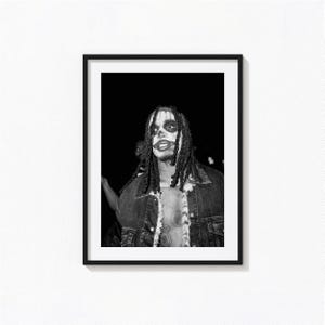 Playboi Carti Posters / Playboi Carti Schwarz Weiß Wand Kunst, Album Cover Poster, Wohnkultur, Fotografie Drucke, Die Lit, Lotta Red, PC3